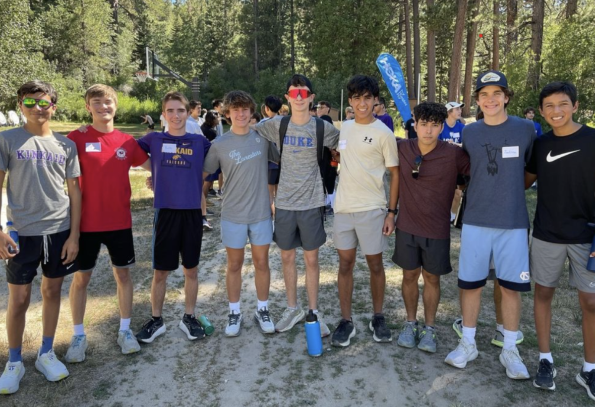 Boys cross country team arrives at Runners Workshop in Big Bear, California. The cross country team enjoyed training and team bonding over the course of 4 days. “This trip was an amazing bonding opportunity for our team.” said Junior Eli Mayer. 